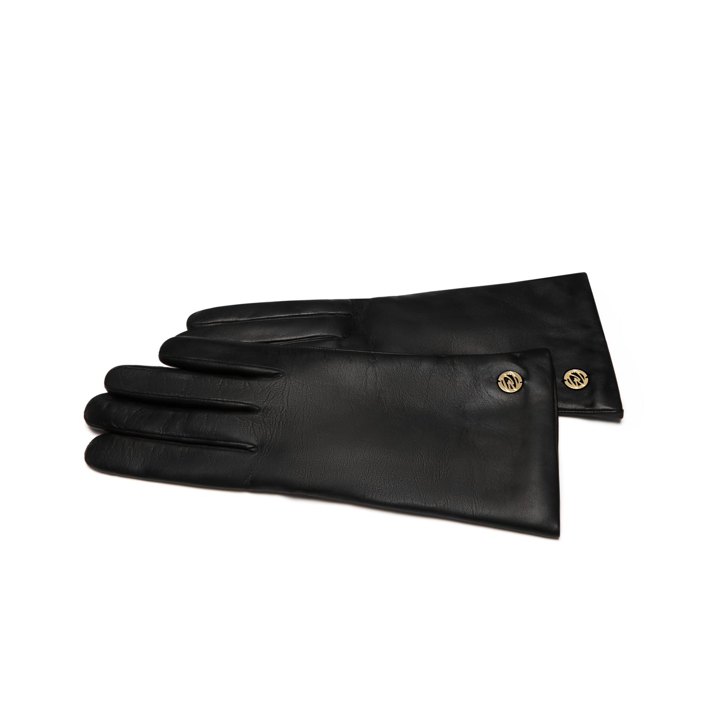 Honoré Eleanor black goatskin leather gloves -  - Isabel Bernard