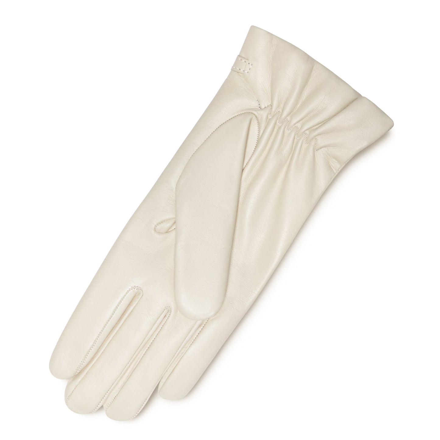 Honoré Marcelia cream goatskin leather gloves -  - Isabel Bernard