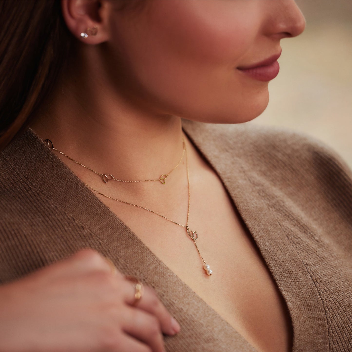 Belleville Noémi 14 karat gold necklace -  - Isabel Bernard