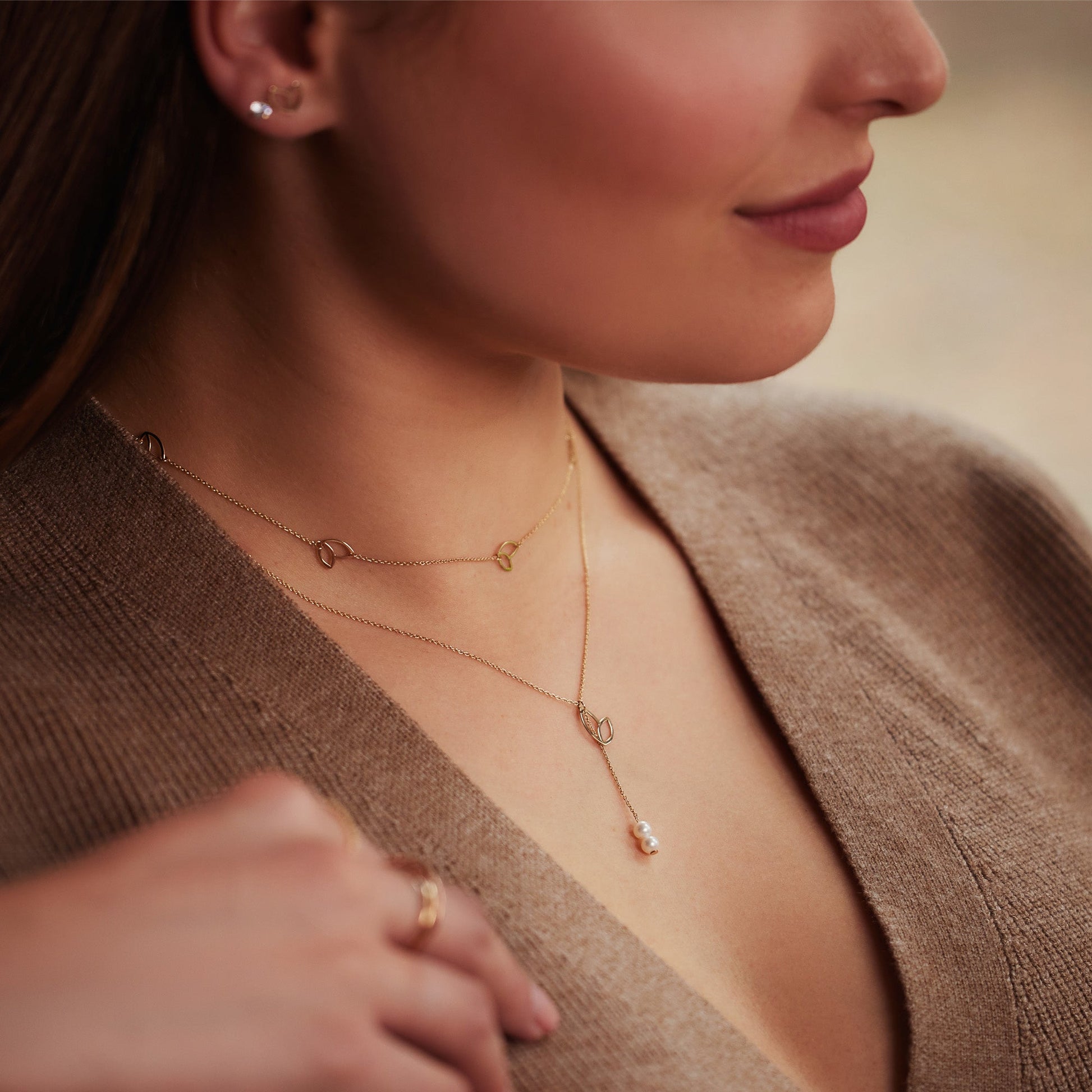 Belleville Noémi 14 karat gold necklace -  - Isabel Bernard