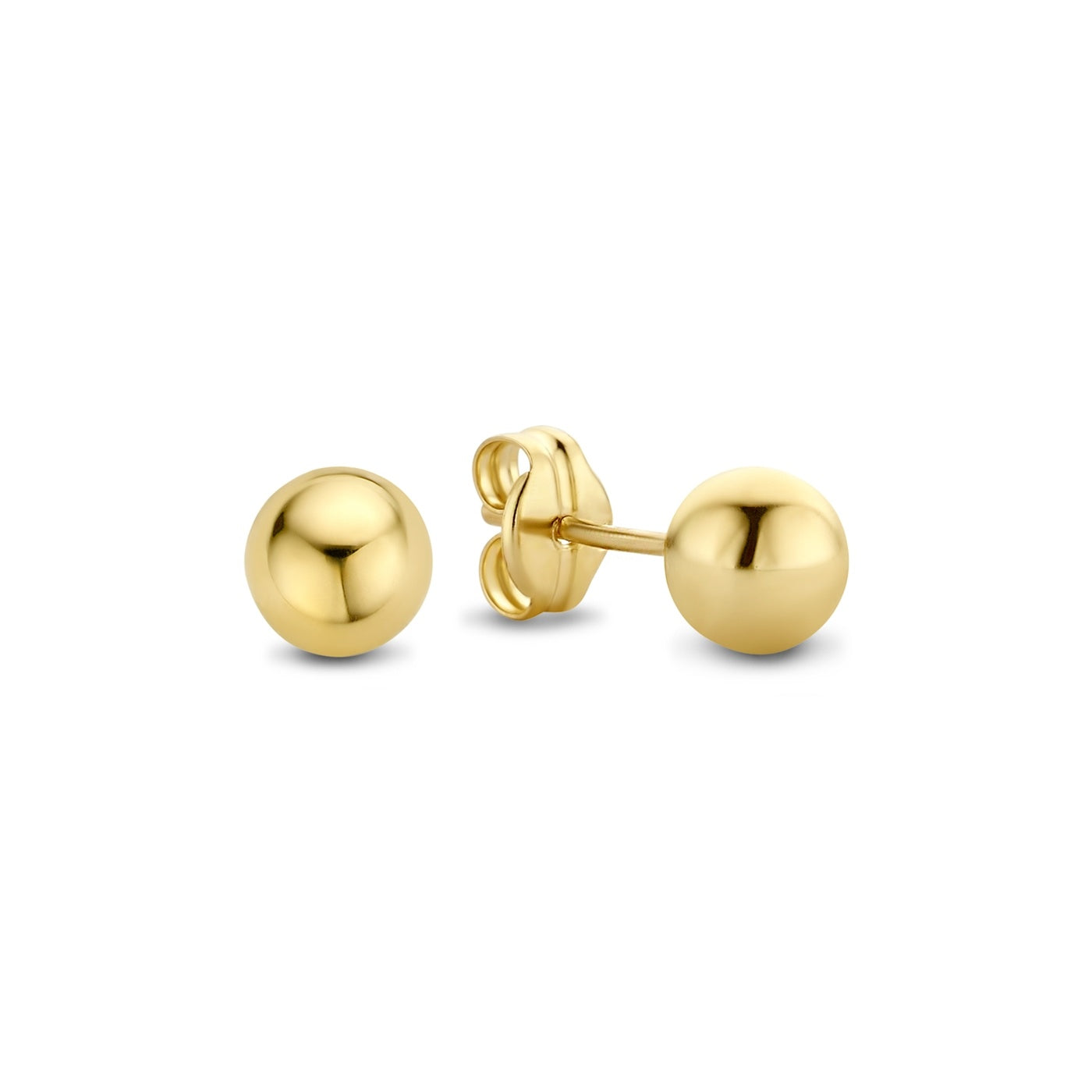 Rivoli Finou 14 karat gold ear studs with sphere -  - Isabel Bernard