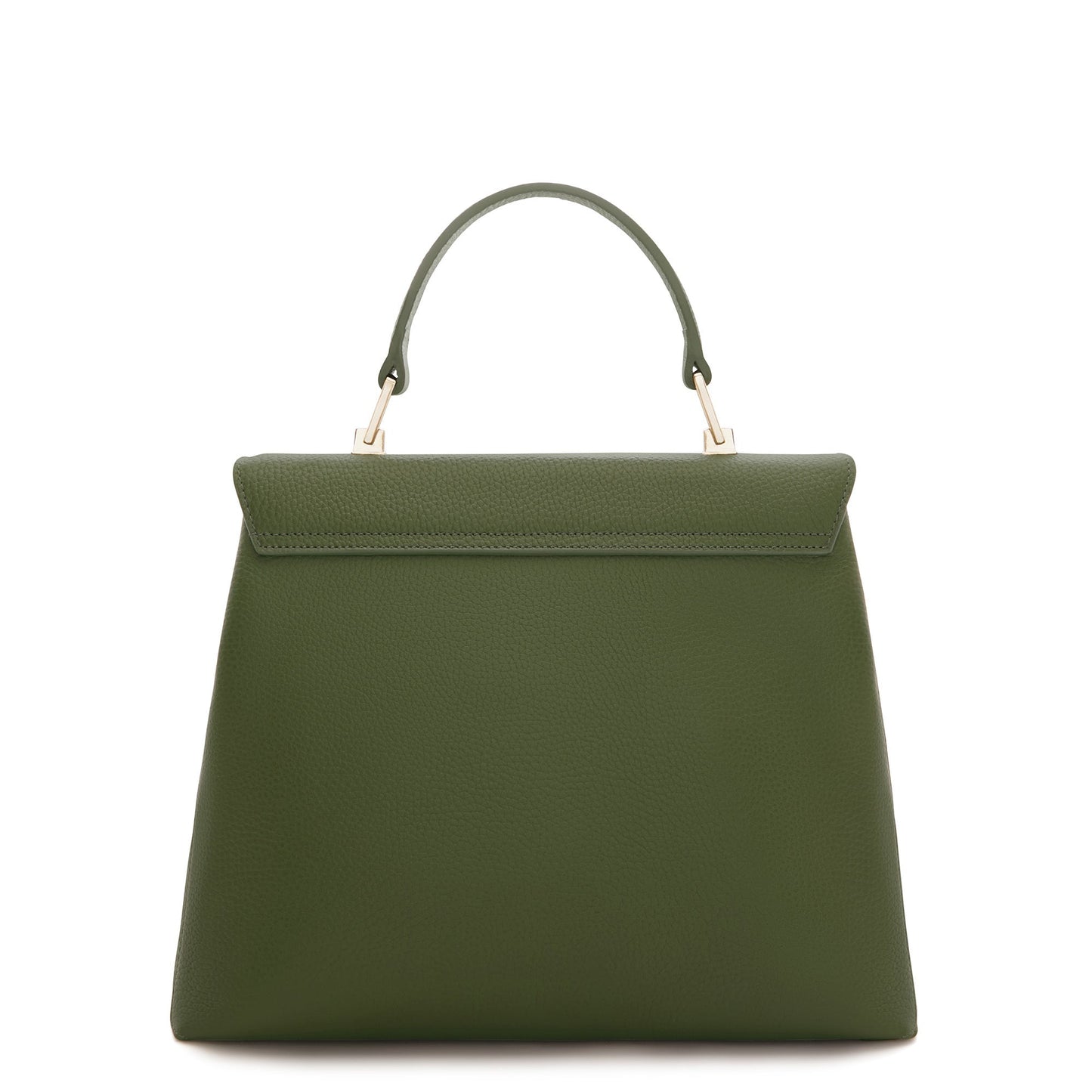 Femme Forte Gisel green calfskin leather handbag -  - Isabel Bernard