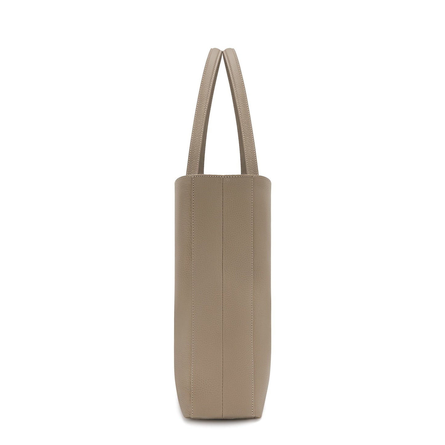 Honoré Francine taupe calfskin leather shopper -  - Isabel Bernard