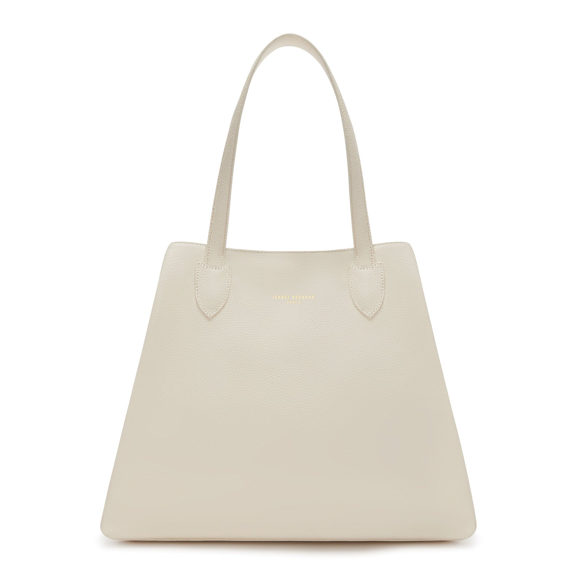 Honoré Francine cream calfskin leather shopper -  - Isabel Bernard