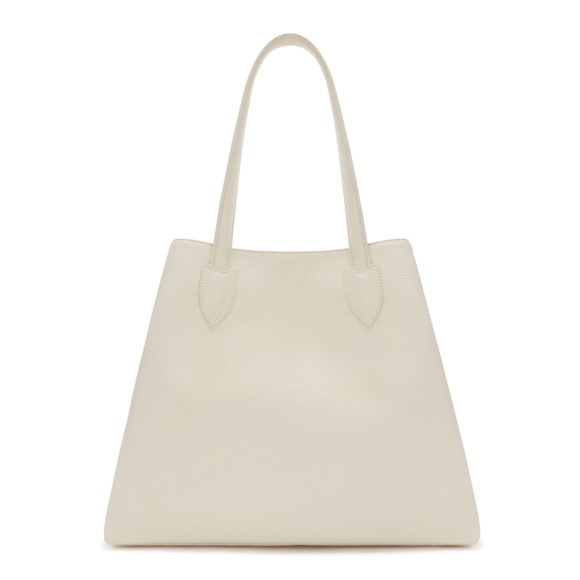 Honoré Francine cream calfskin leather shopper -  - Isabel Bernard