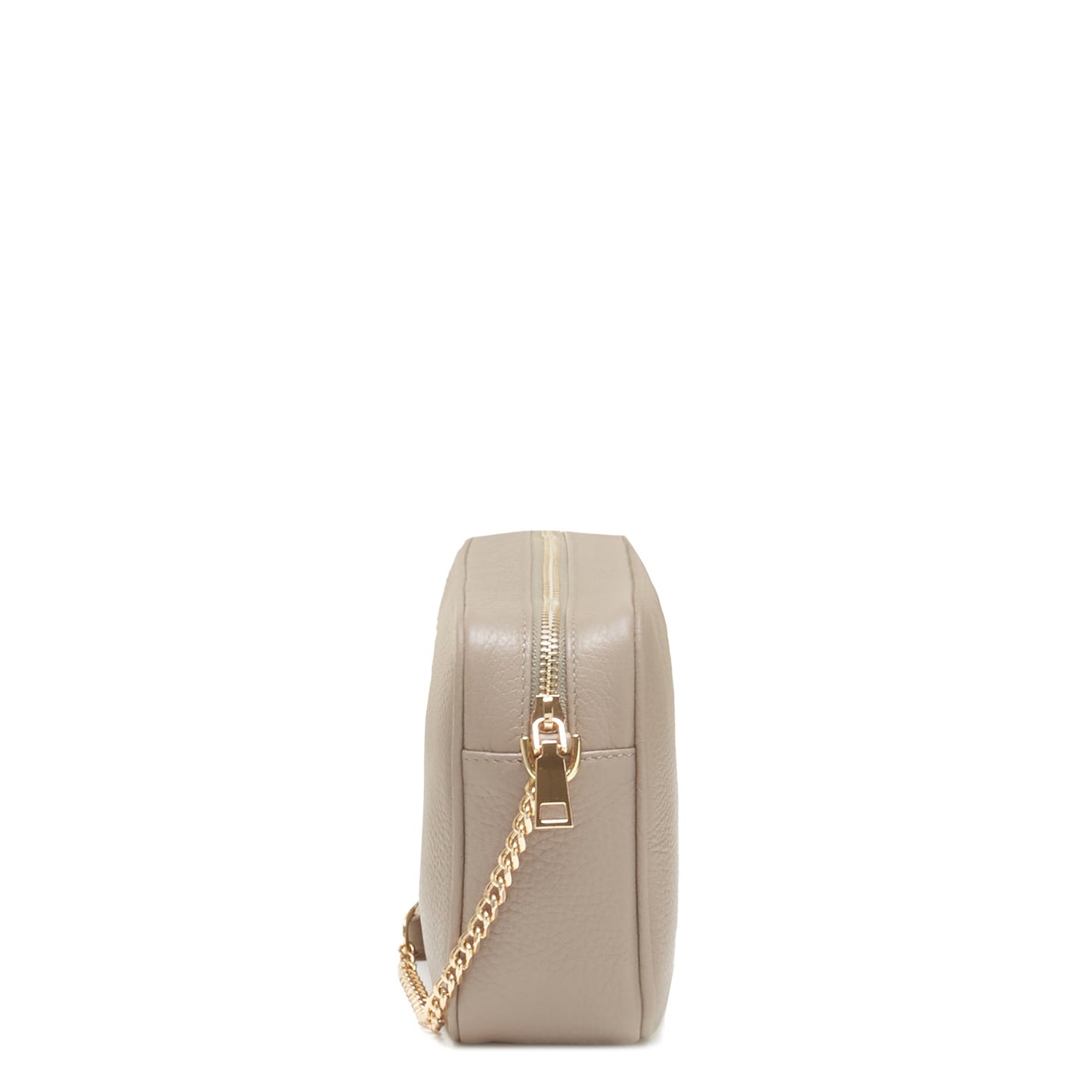 Honoré Lucie taupe calfskin leather crossbody bag -  - Isabel Bernard