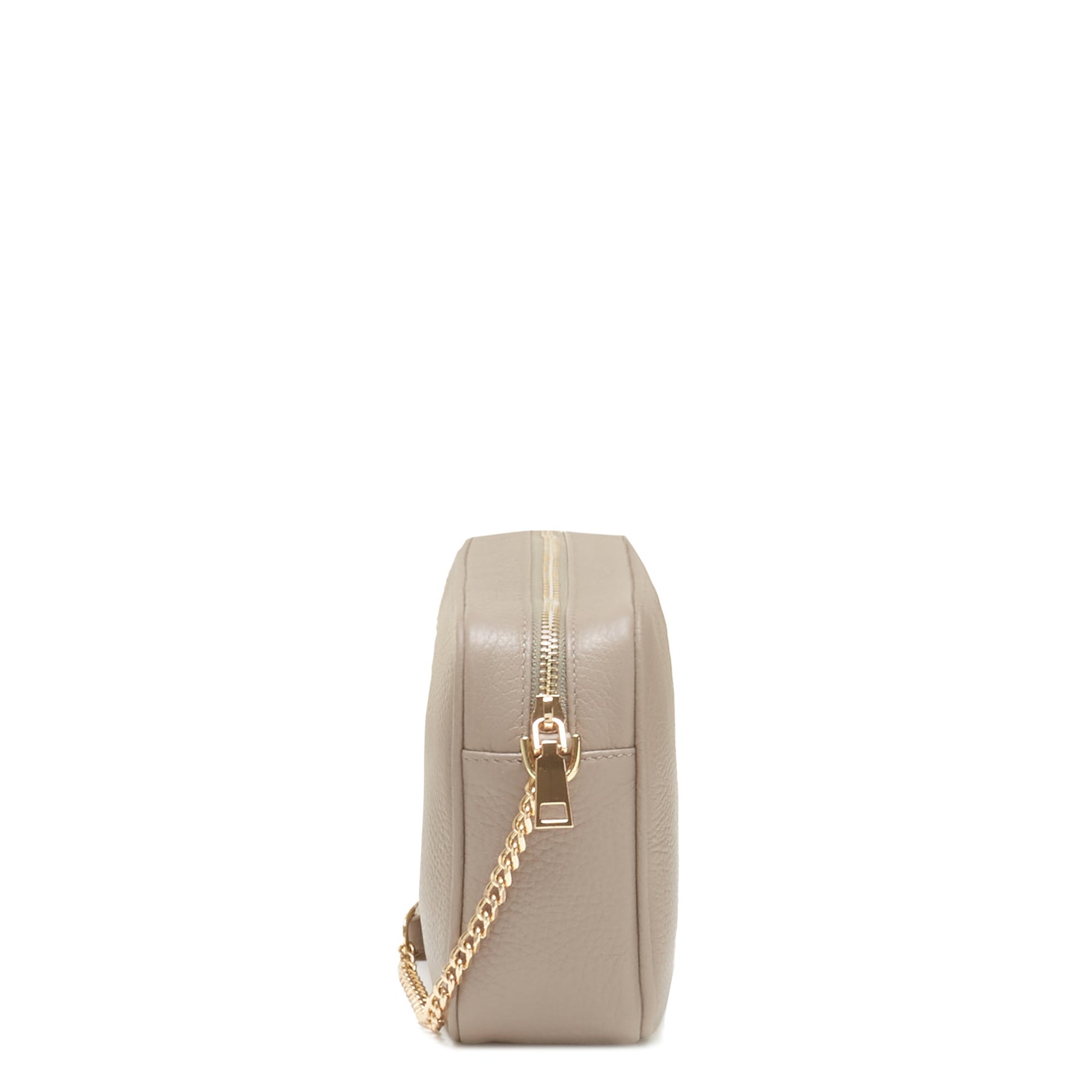 Honoré Lucie taupe calfskin leather crossbody bag -  - Isabel Bernard