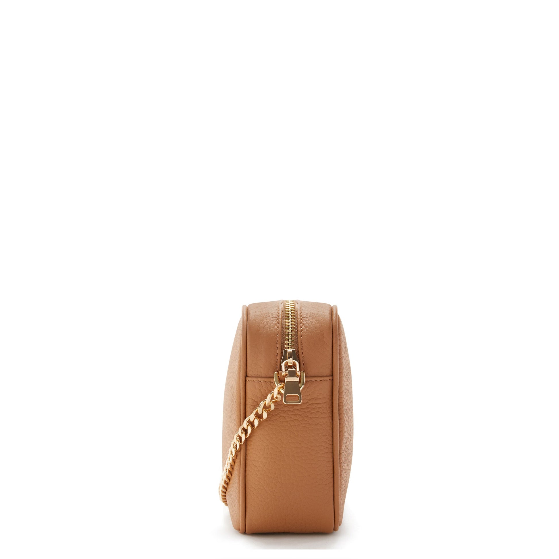 Honoré Lucie camel calfskin leather crossbody bag -  - Isabel Bernard
