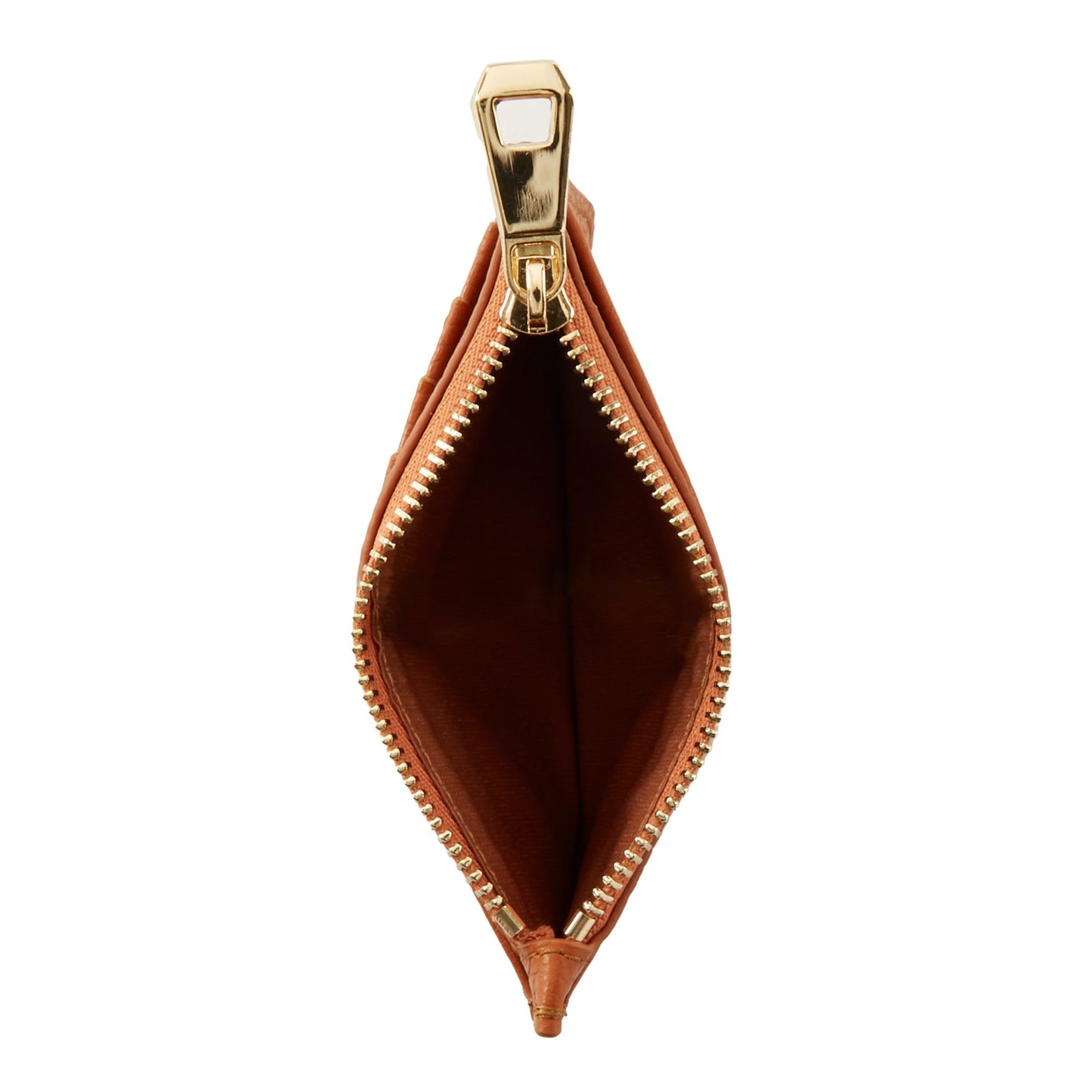Honoré Aveline cognac calfskin leather card holder -  - Isabel Bernard