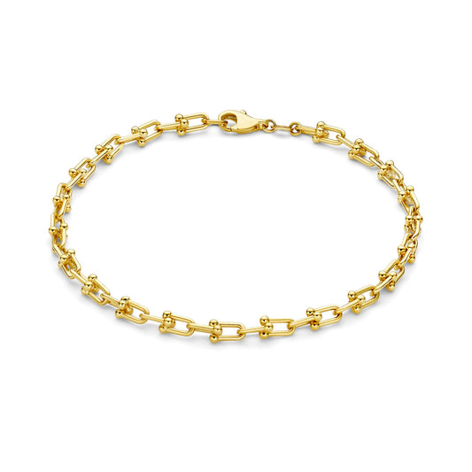 Aidee Royale 14 karat gold link bracelet -  - Isabel Bernard