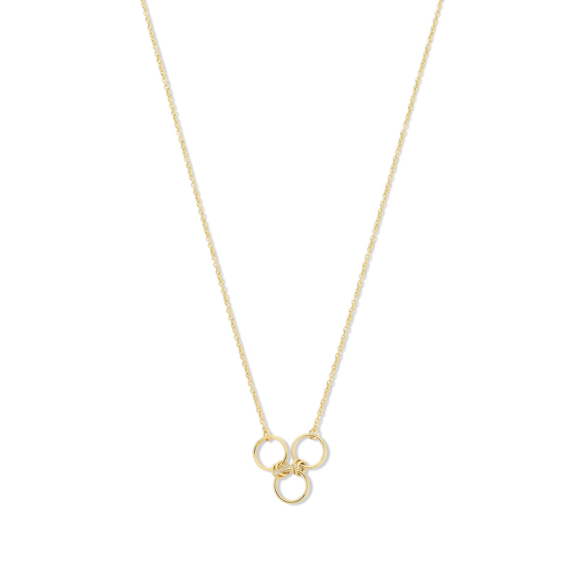 Belleville Anna 14 karat gold necklace with rings -  - Isabel Bernard