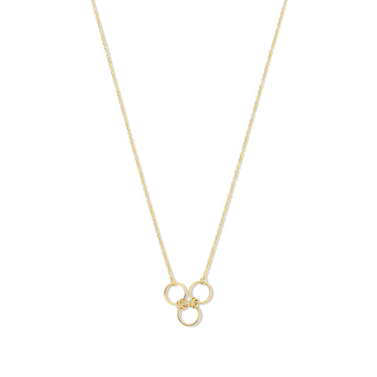 Belleville Anna 14 karat gold necklace with rings -  - Isabel Bernard