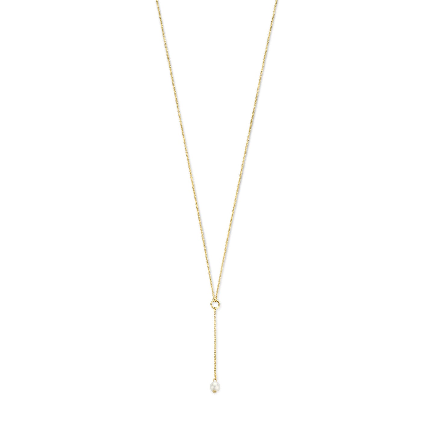 Belleville Luna 14 karat gold necklace with freshwater pearl -  - Isabel Bernard