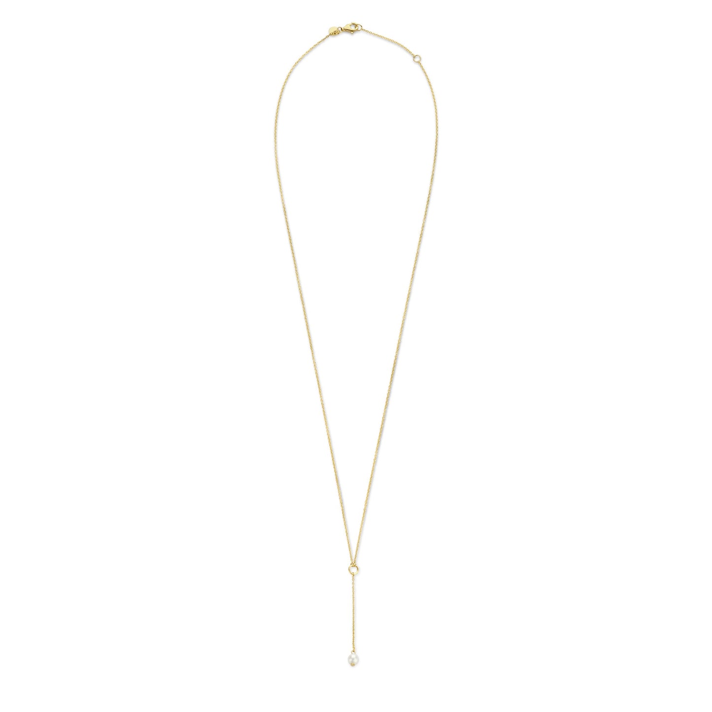 Belleville Luna 14 karat gold necklace with freshwater pearl -  - Isabel Bernard