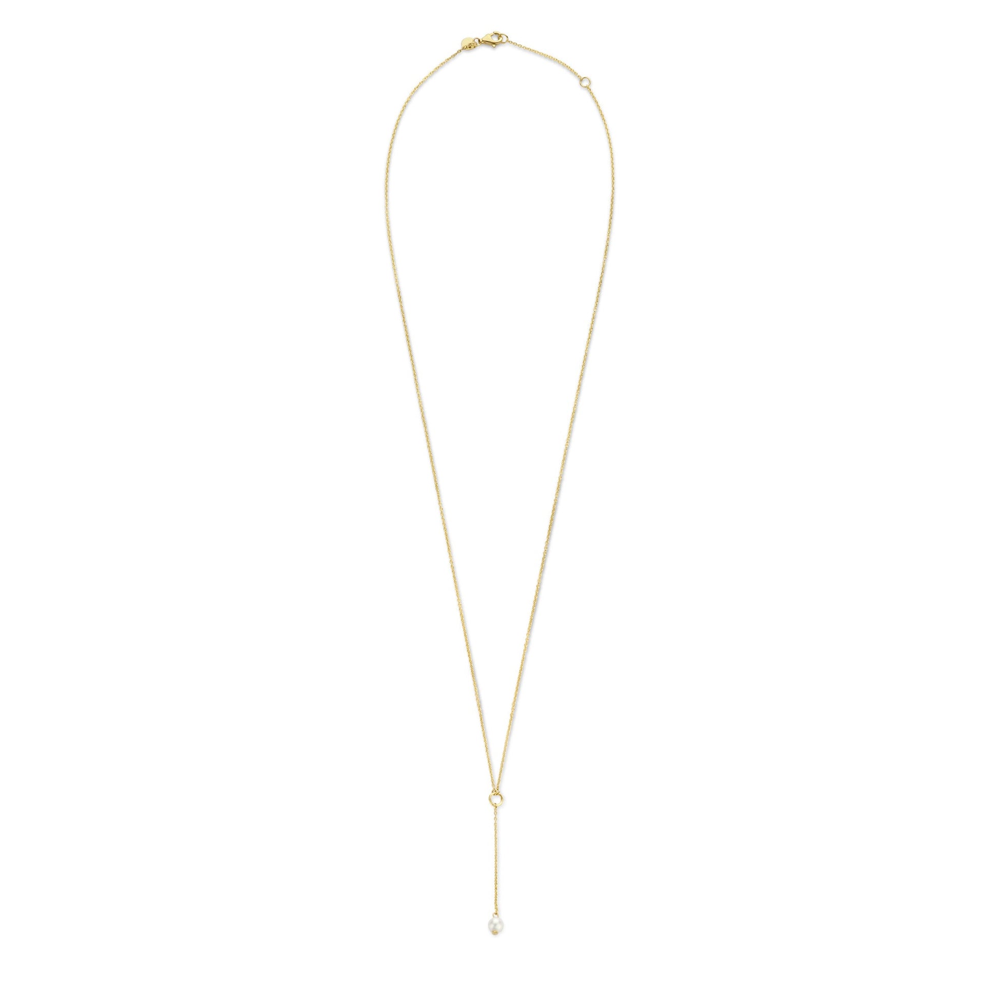 Belleville Luna 14 karat gold necklace with freshwater pearl -  - Isabel Bernard