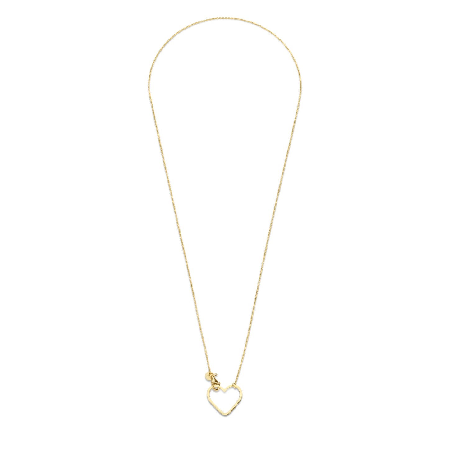 Belleville Amore 14 karat gold necklace with heart -  - Isabel Bernard