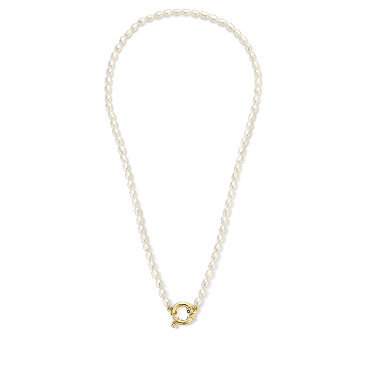 Aidee Marissa 14 karat gold necklace with freshwater pearls -  - Isabel Bernard