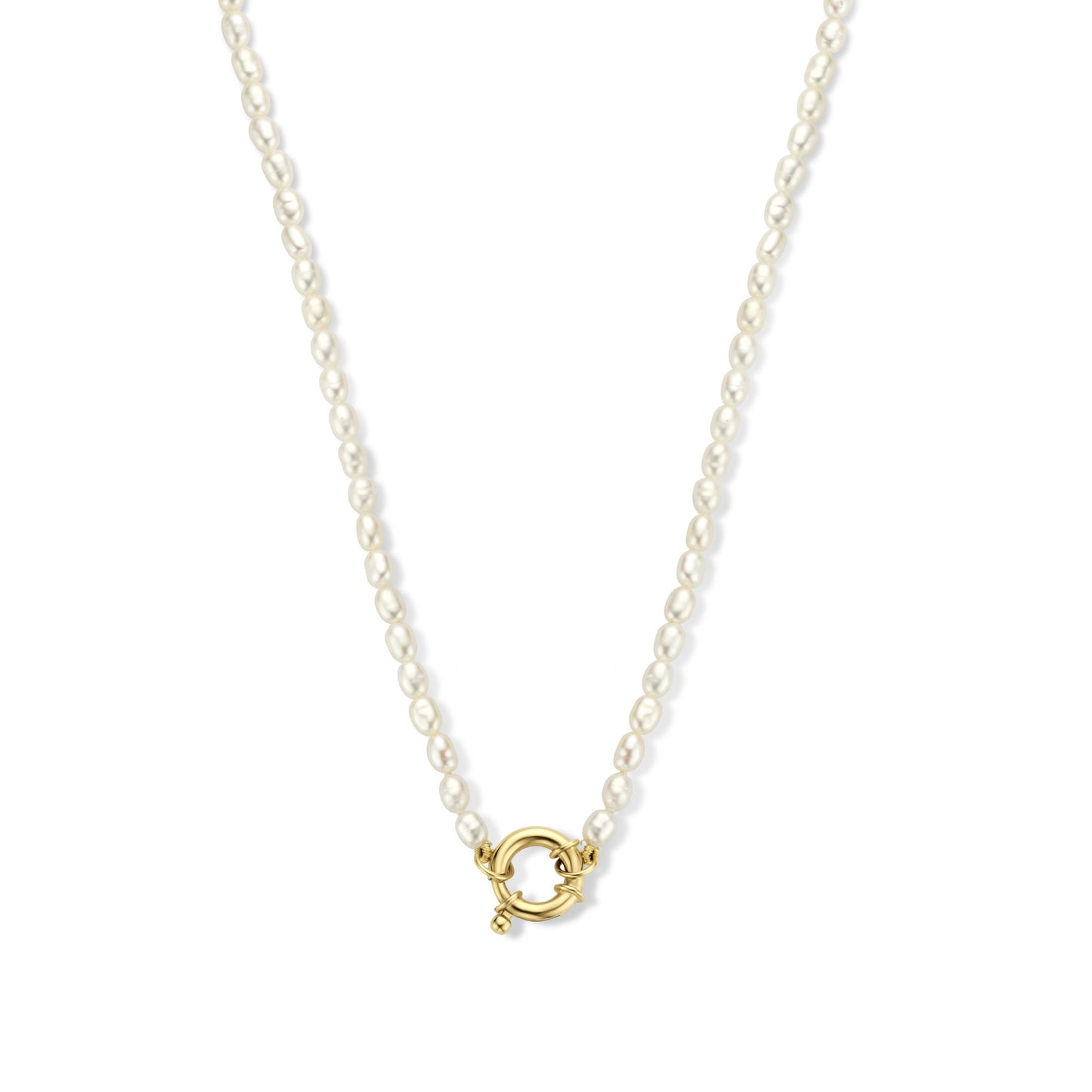 Aidee Marissa 14 karat gold necklace with freshwater pearls -  - Isabel Bernard