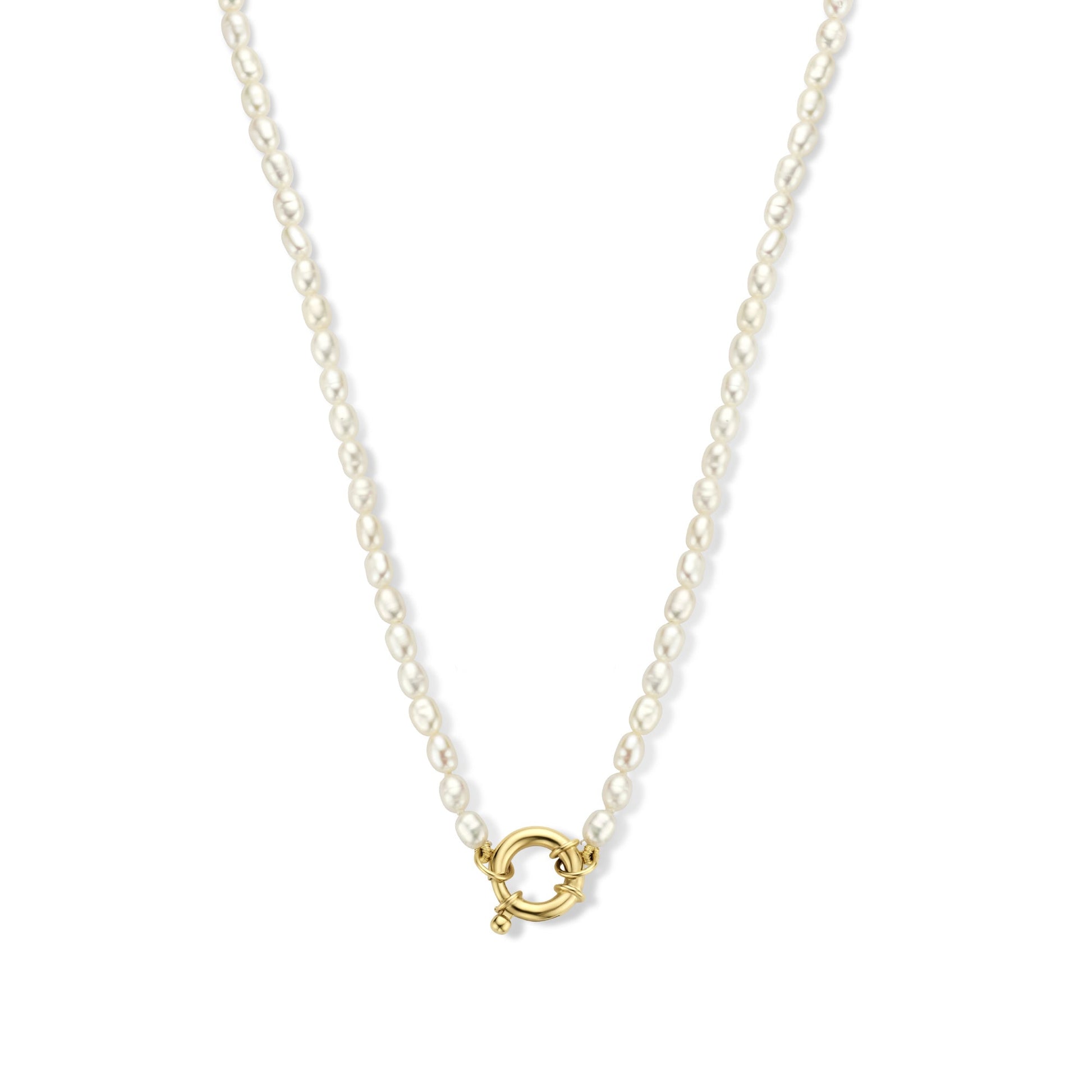 Aidee Marissa 14 karat gold necklace with freshwater pearls -  - Isabel Bernard