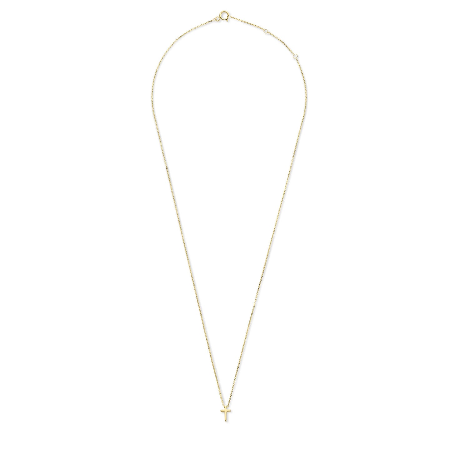 Monceau Solange 14 karat gold necklace with cross -  - Isabel Bernard