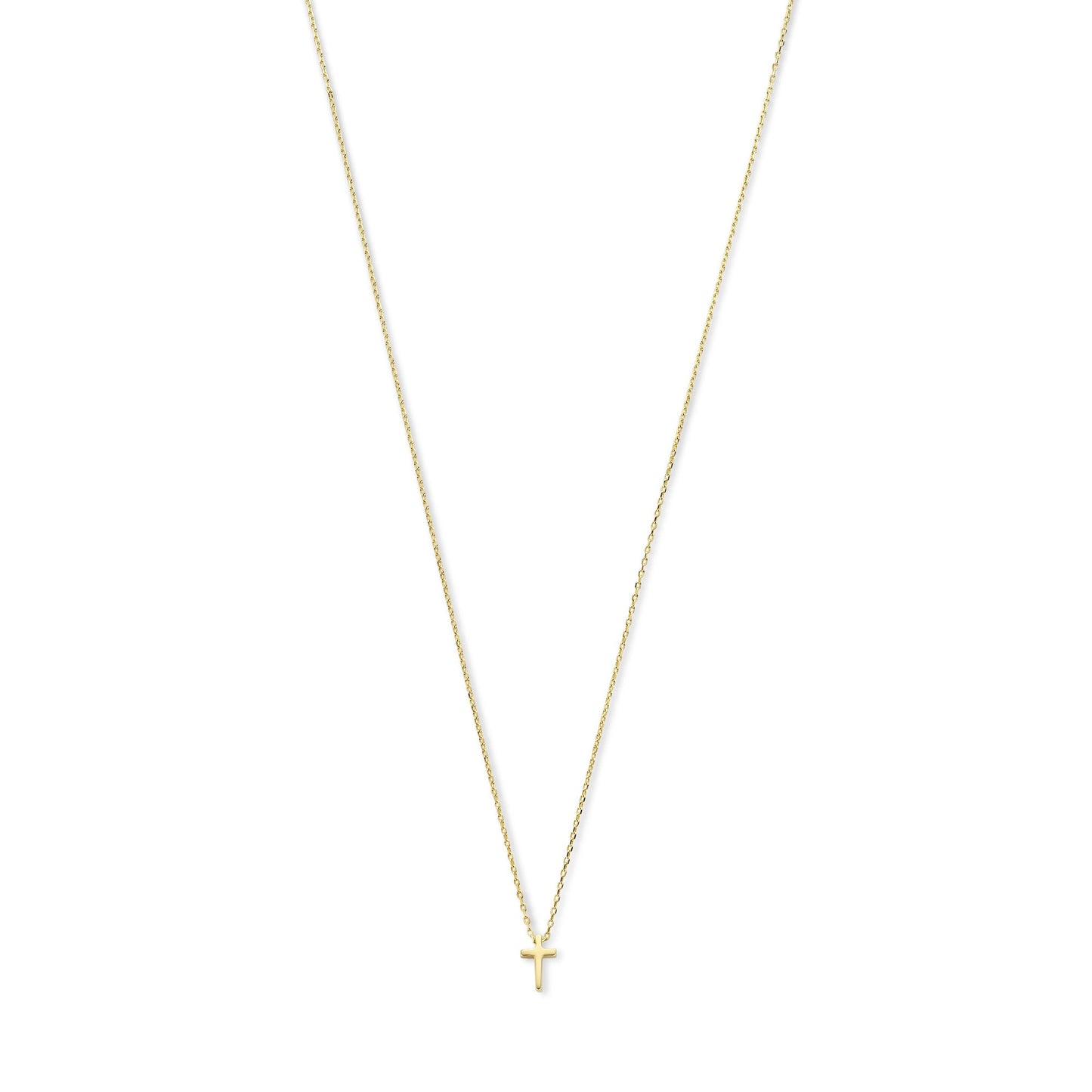 Monceau Solange 14 karat gold necklace with cross -  - Isabel Bernard