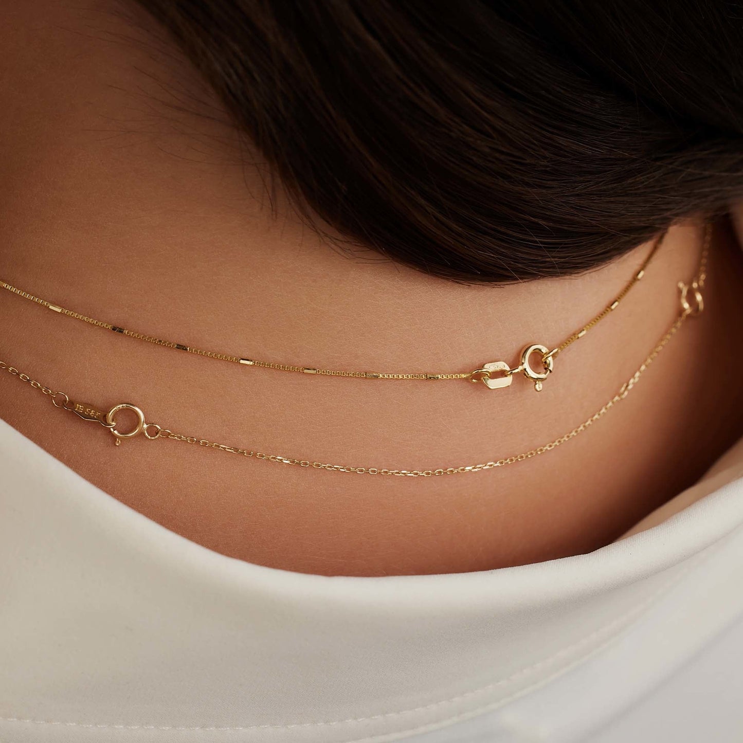 Rivoli Nicole 14 karat gold necklace extender -  - Isabel Bernard