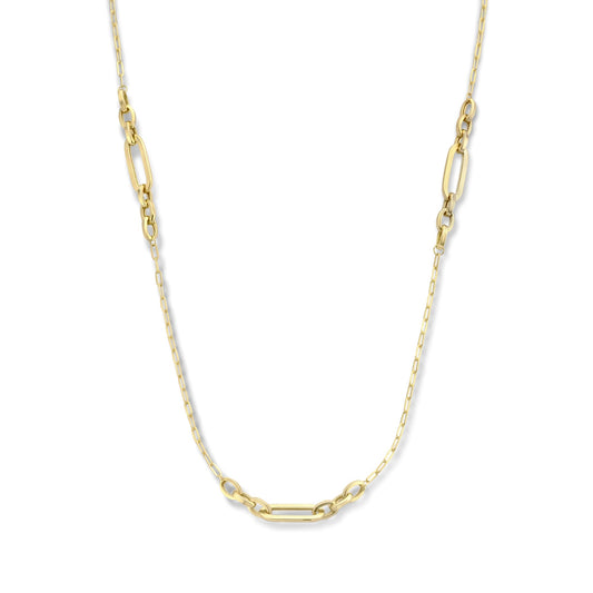 Aidee Amarante 14 karat gold necklace with chains -  - Isabel Bernard