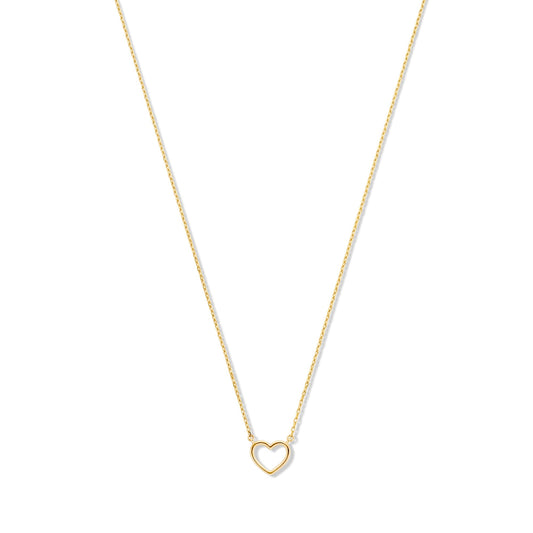 Belleville Amore 14 karat gold necklace with heart -  - Isabel Bernard