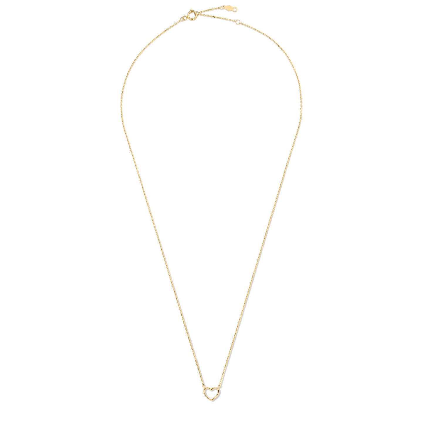 Belleville Amore 14 karat gold necklace with heart -  - Isabel Bernard