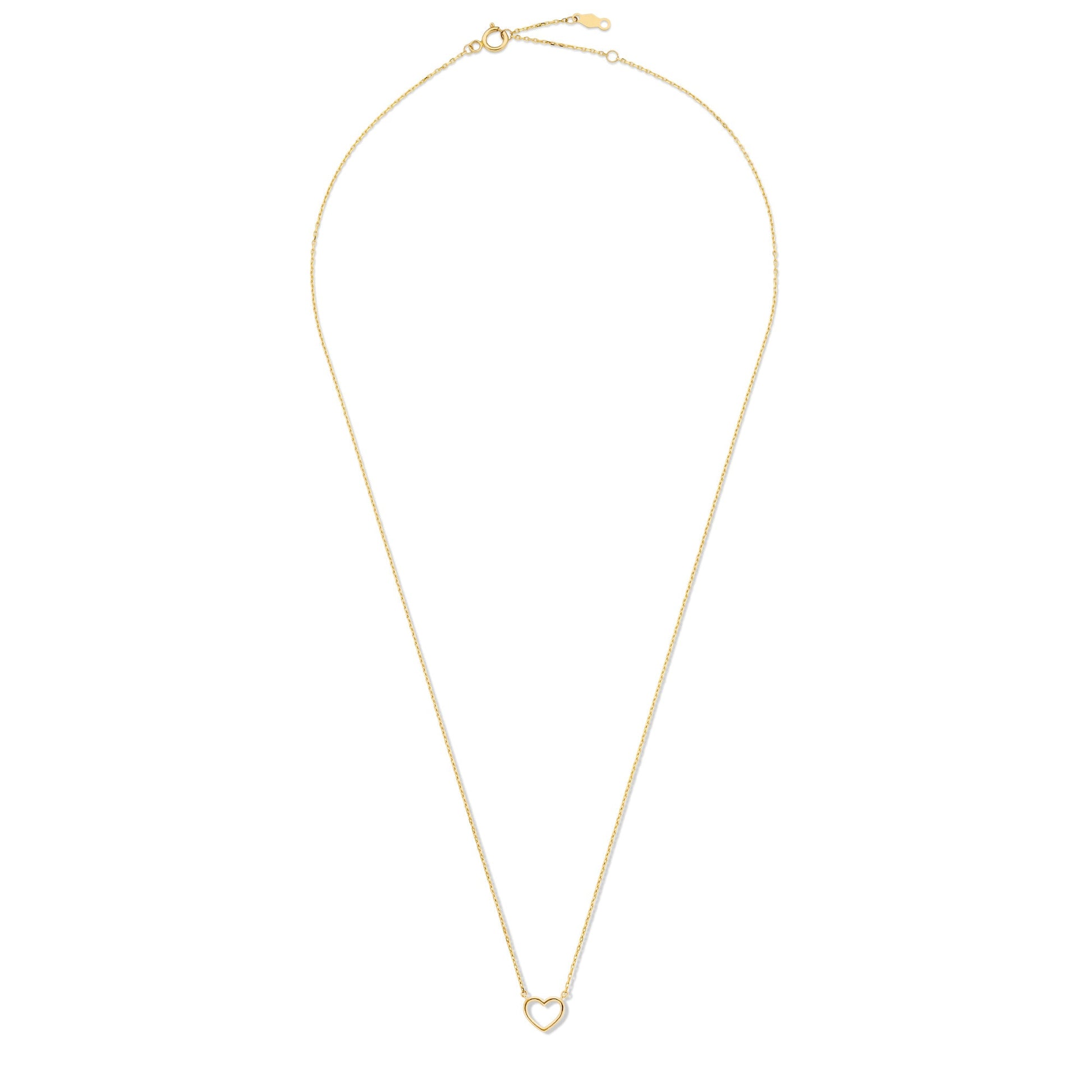 Belleville Amore 14 karat gold necklace with heart -  - Isabel Bernard