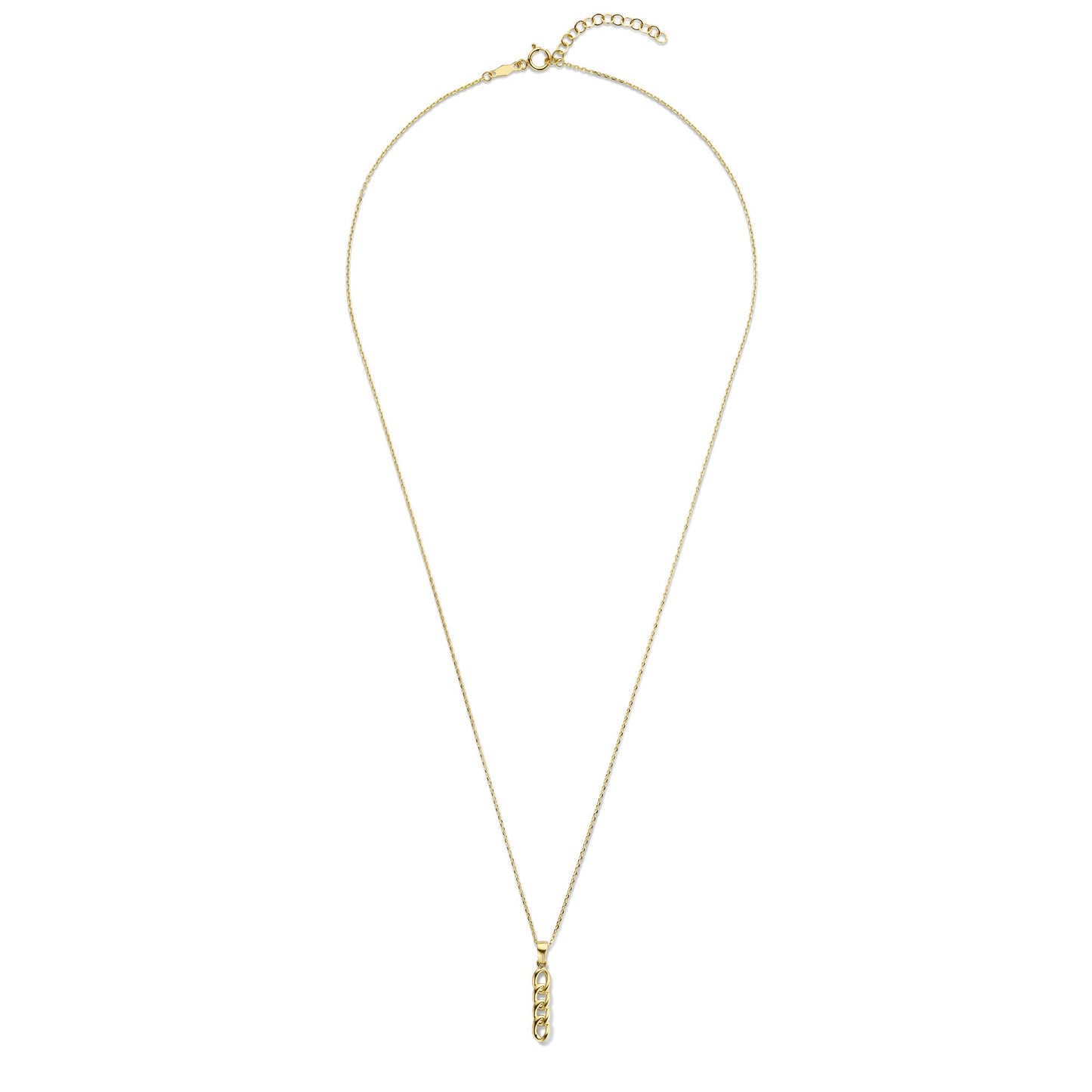 Le Marais Règine 14 karat gold necklace with chains -  - Isabel Bernard