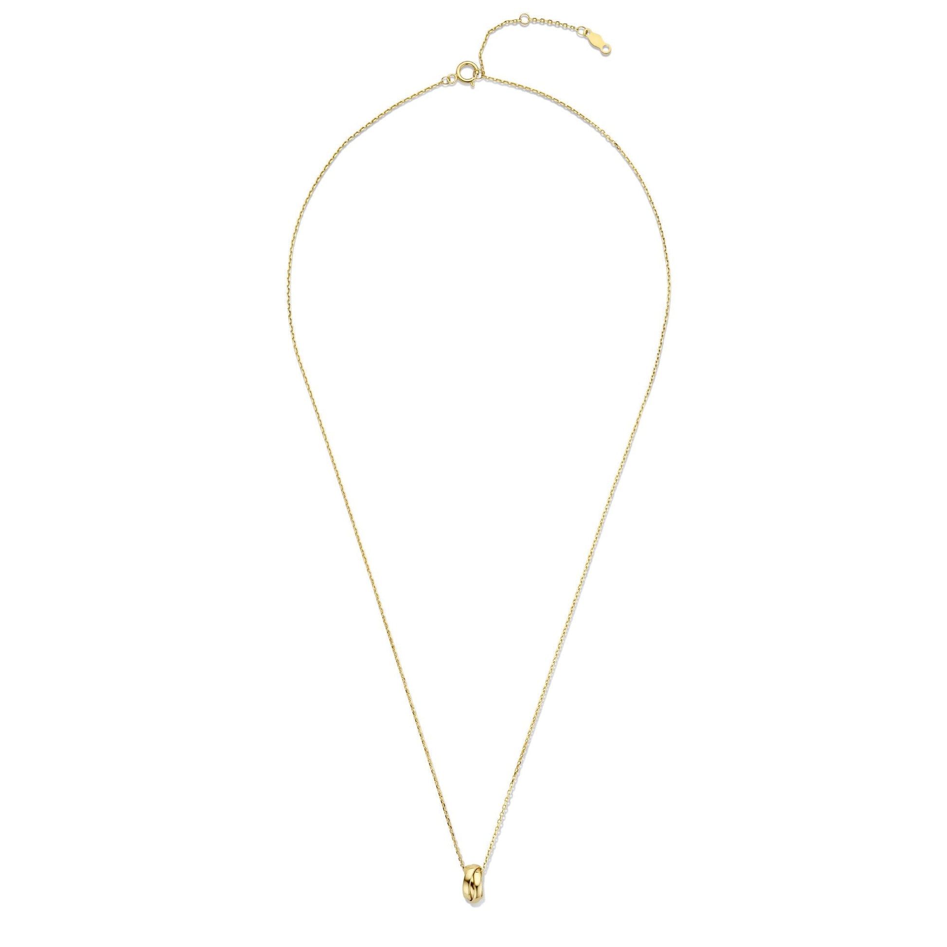 Rivoli Méline 14 karat gold necklace with rings -  - Isabel Bernard