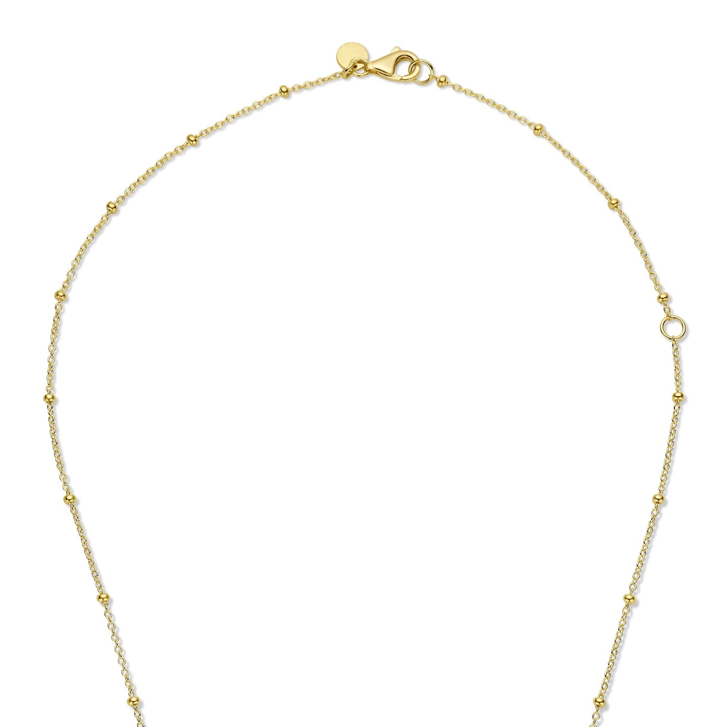 Belleville Emmalyn 14 karat gold necklace with amazonite gemstone -  - Isabel Bernard