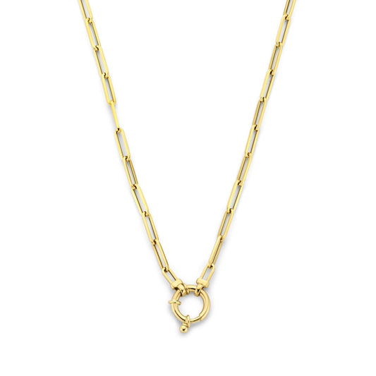 Aidee Odile 14 karat gold link necklace -  - Isabel Bernard
