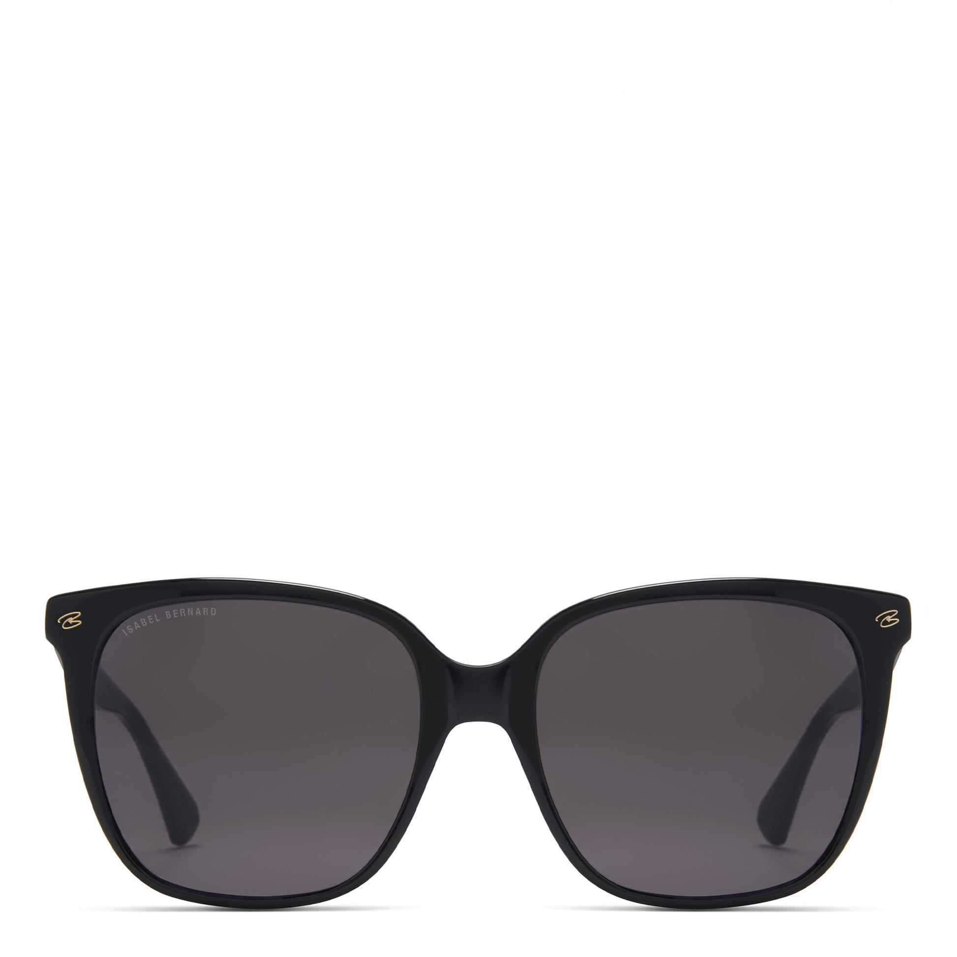 La Villette Raison black square sunglasses with black lenses -  - Isabel Bernard