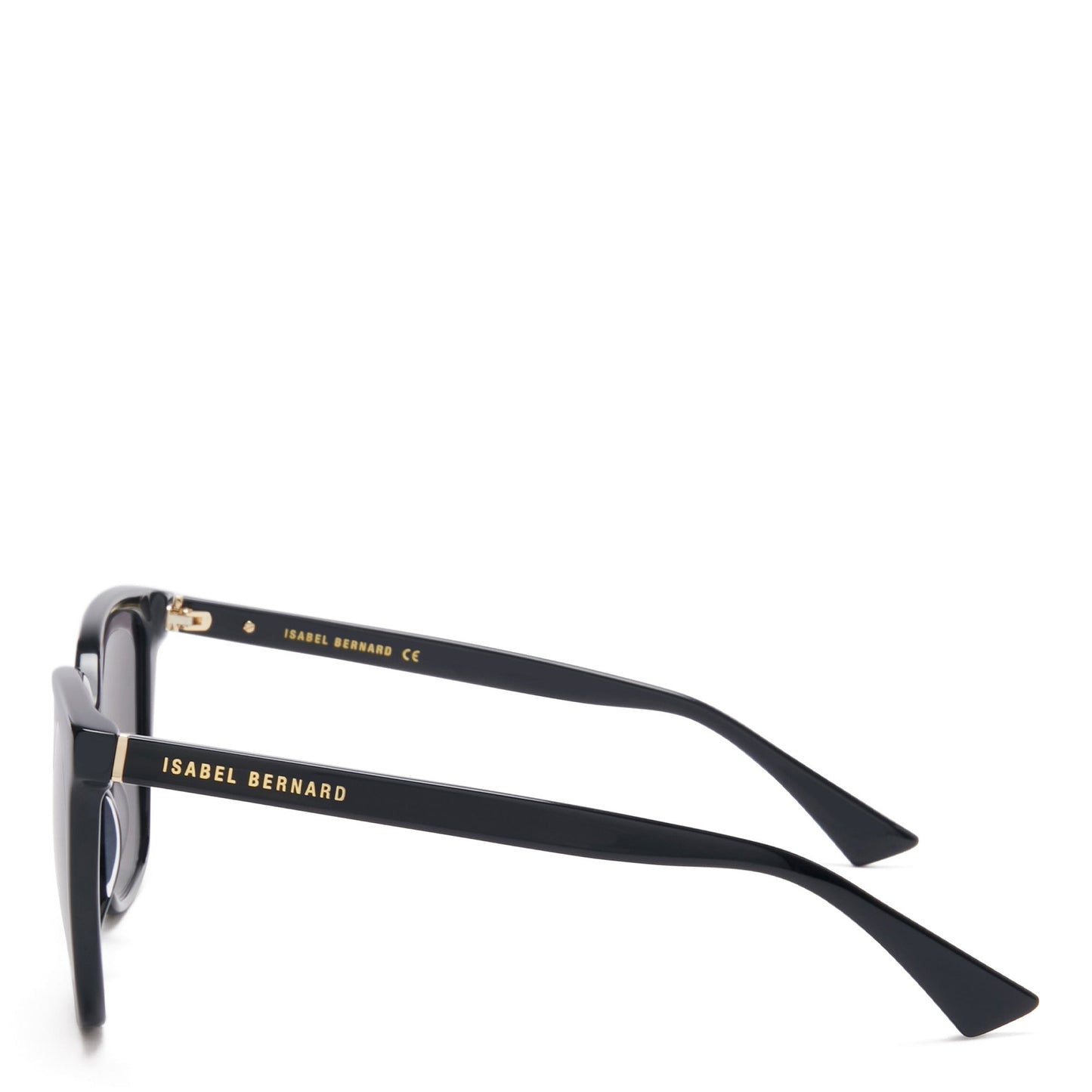 La Villette Raison black square sunglasses with black lenses -  - Isabel Bernard