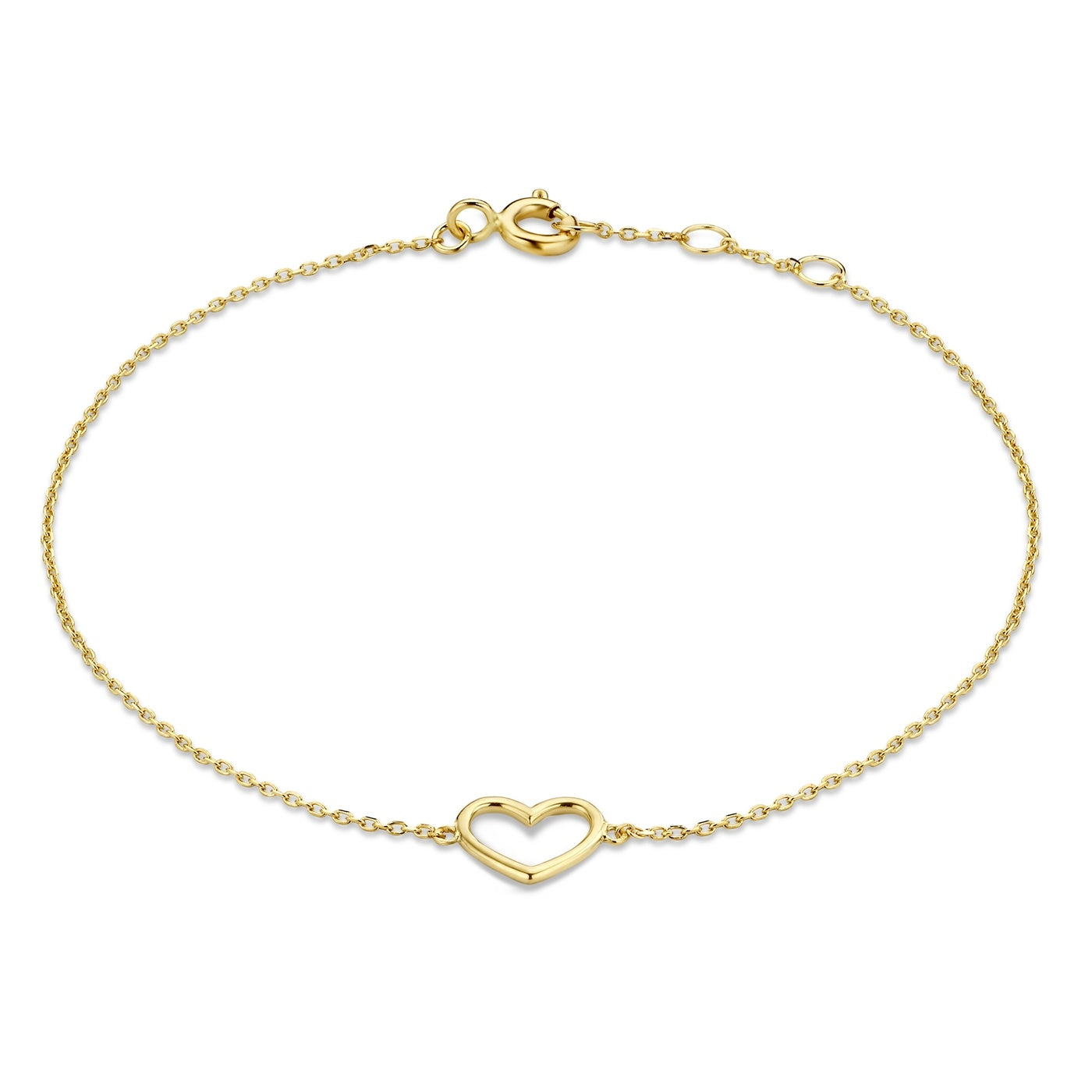Belleville Amore 14 karat gold bracelet with heart -  - Isabel Bernard