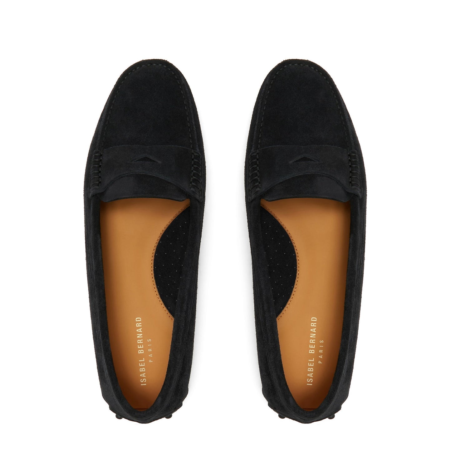 Vendôme Marie black suede moccasins -  - Isabel Bernard