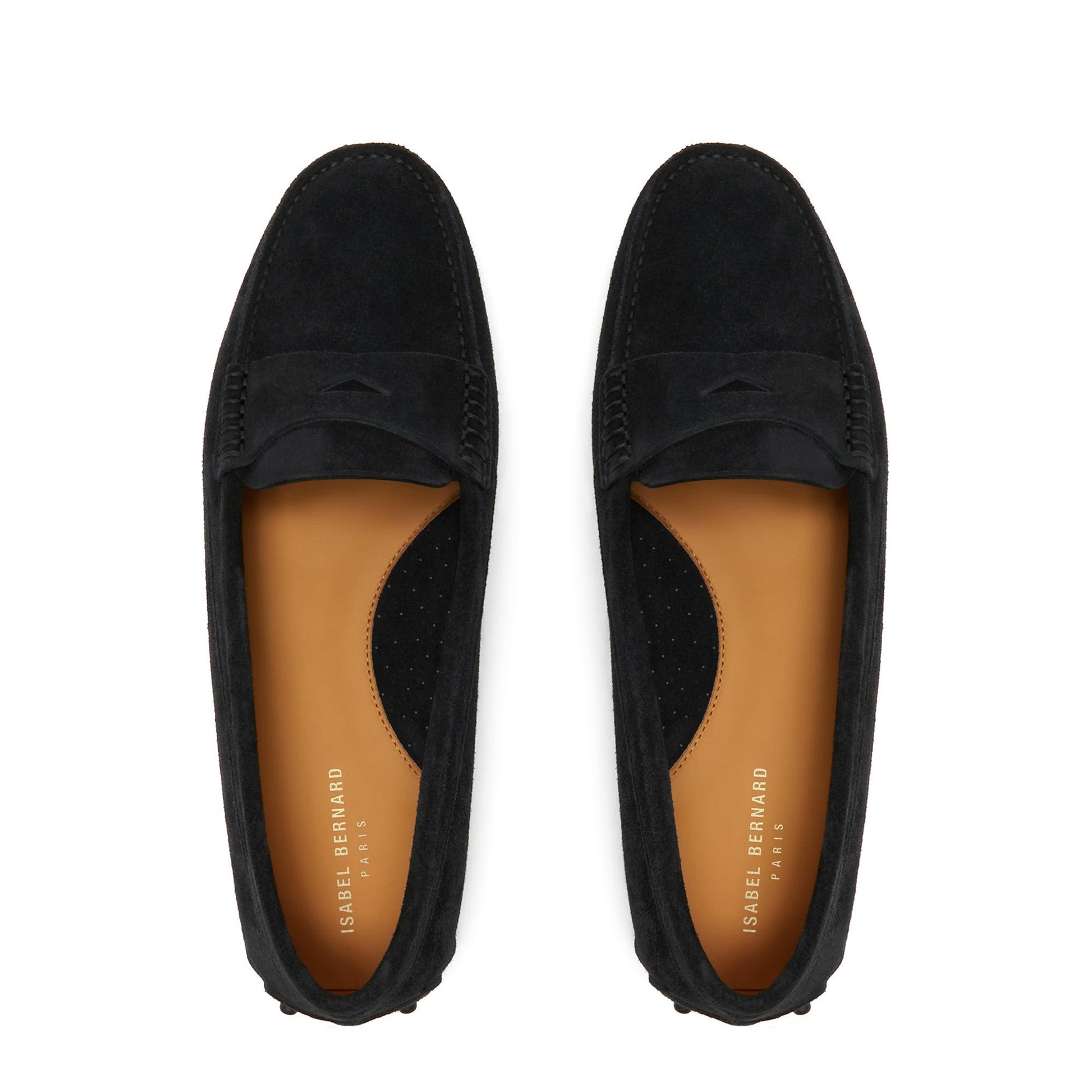 Vendôme Marie black suede moccasins -  - Isabel Bernard