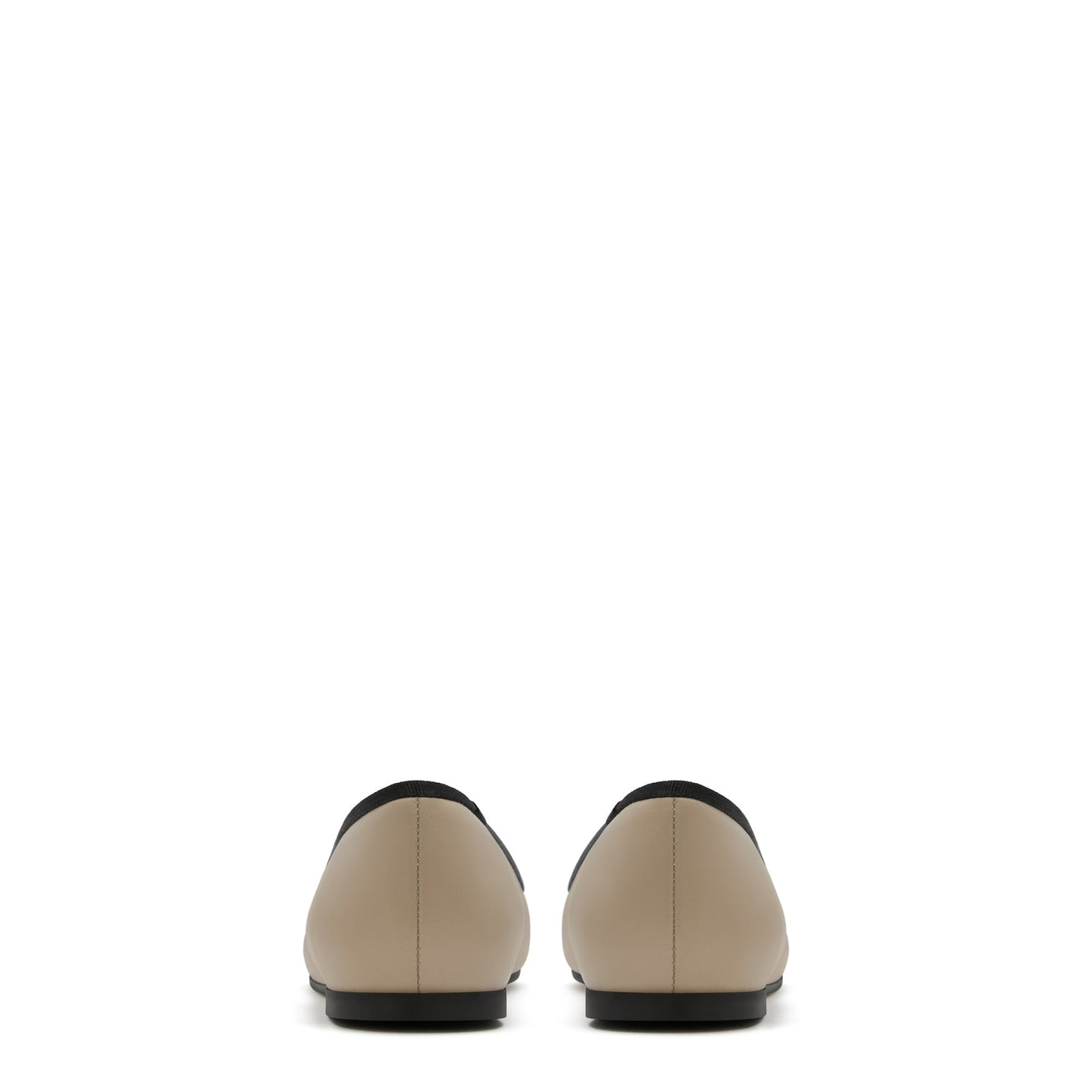 Vendôme Ynes taupe calfskin leather ballerinas -  - Isabel Bernard