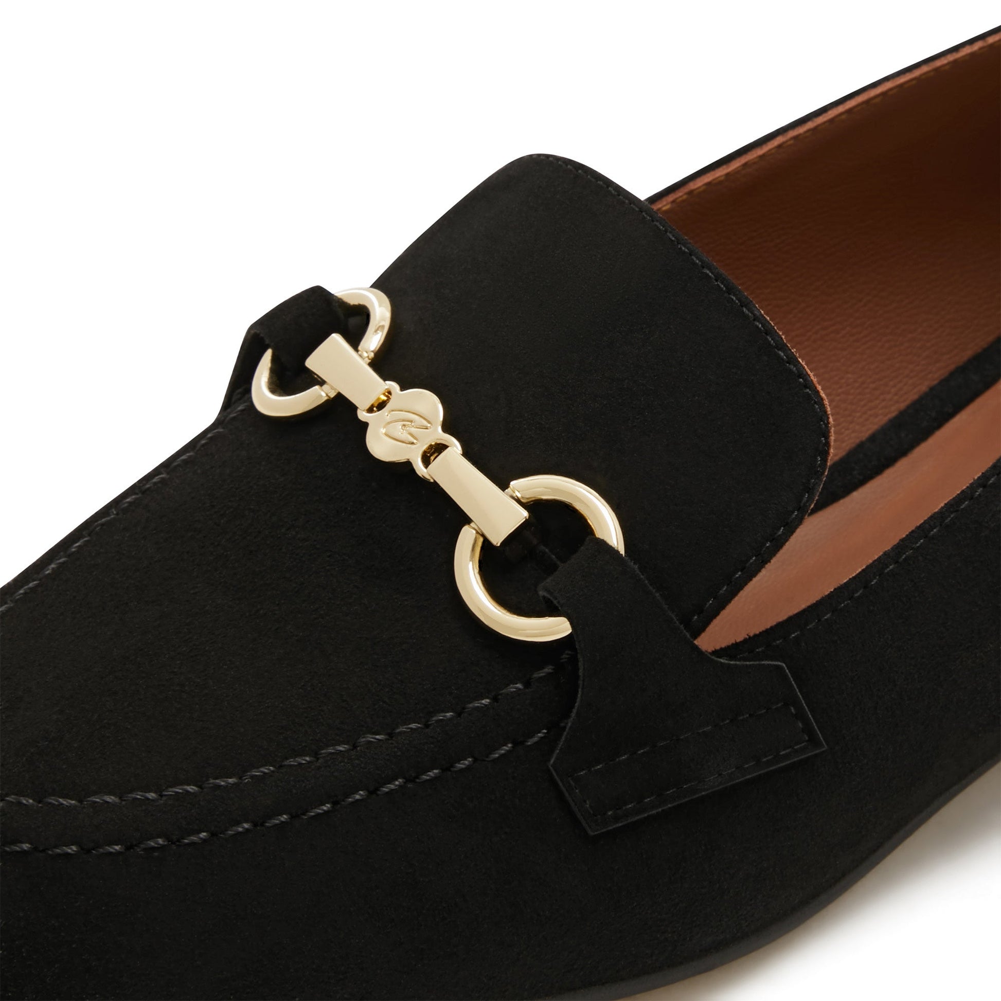 Vendôme Fleur black suede loafers -  - Isabel Bernard