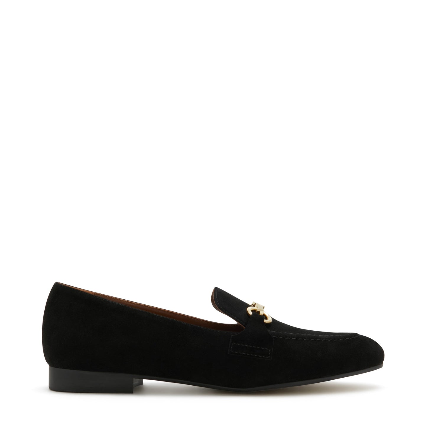 Vendôme Fleur black suede loafers -  - Isabel Bernard