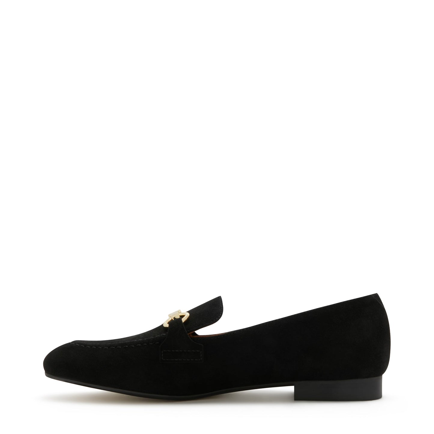 Vendôme Fleur black suede loafers -  - Isabel Bernard