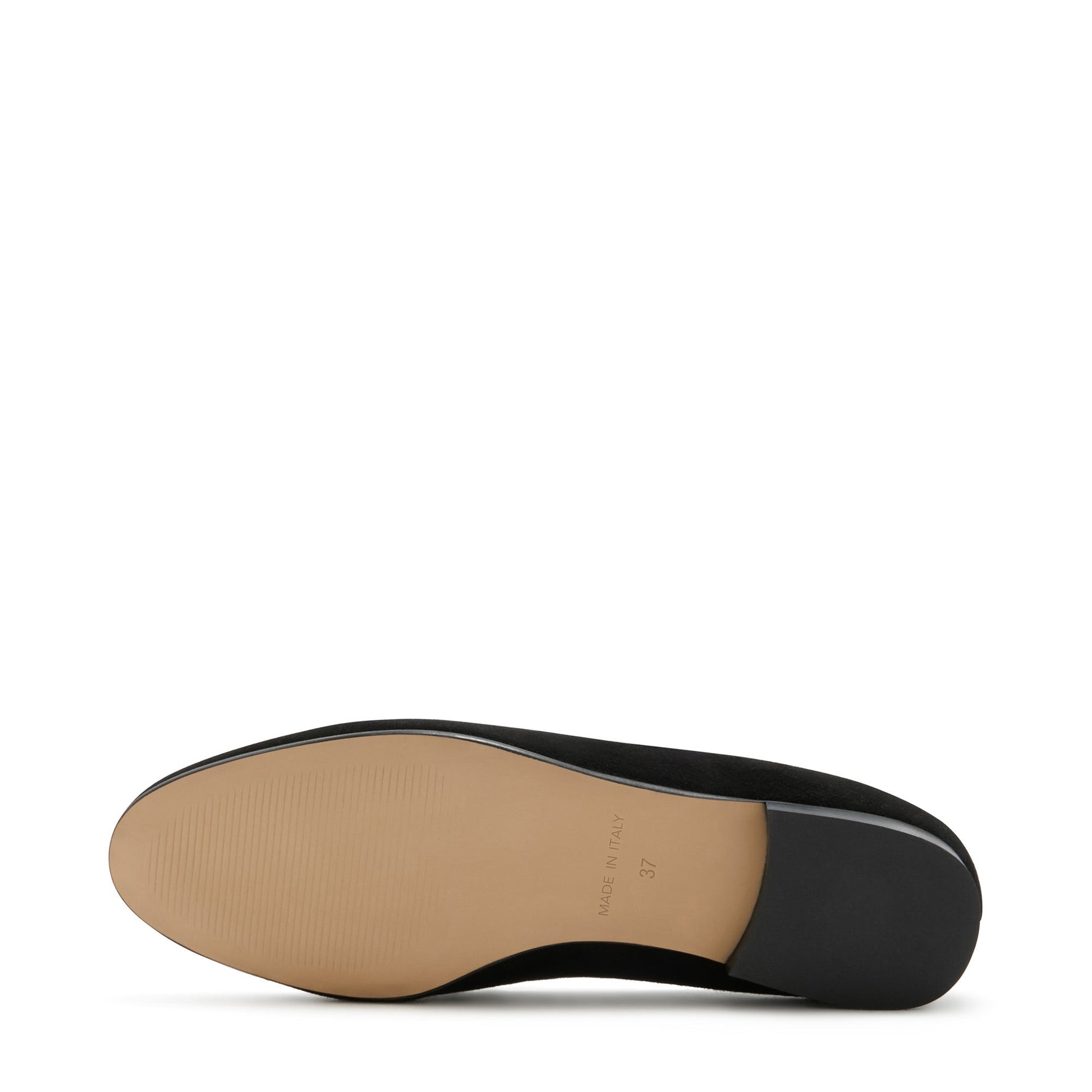 Vendôme Fleur black suede loafers -  - Isabel Bernard