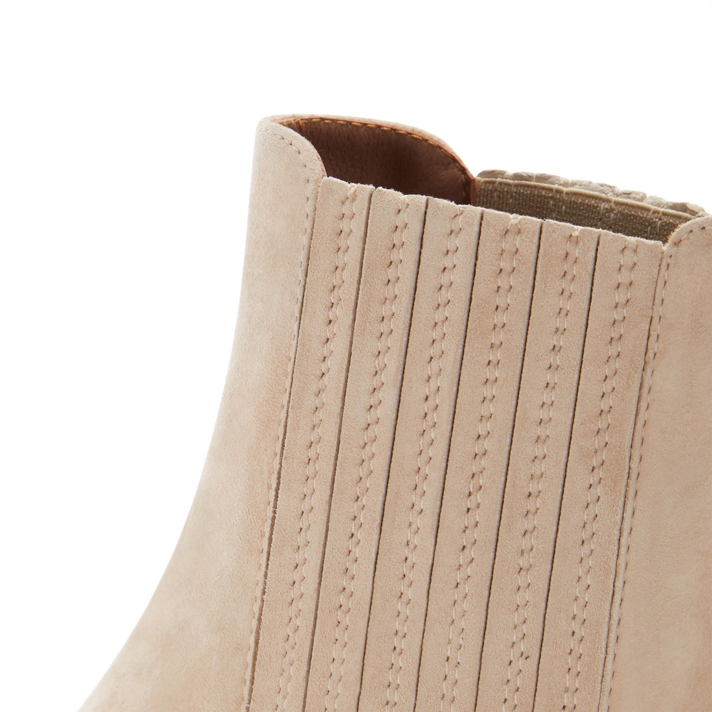 Vendôme Chey beige suede chelsea boots -  - Isabel Bernard