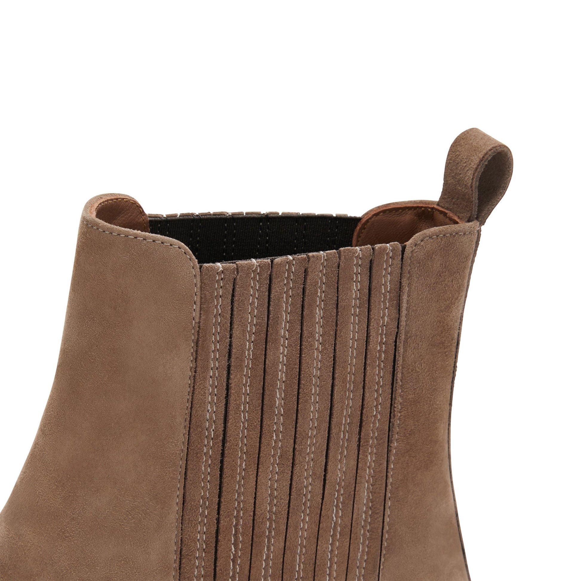 Vendôme Chey taupe suede chelsea boots -  - Isabel Bernard