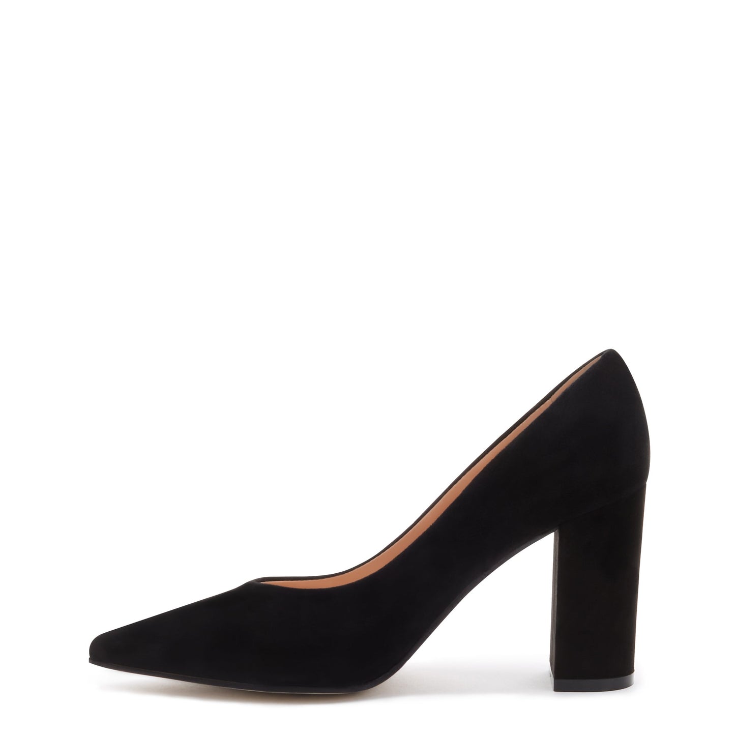 Isabel Bernard Vendôme Sheila Black Suede Pumps made of Calfskin - - Isabel Bernard