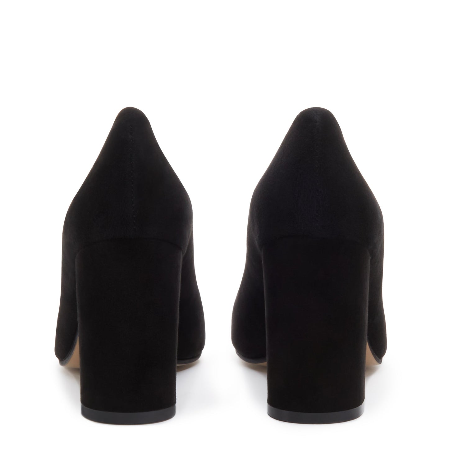 Isabel Bernard Vendôme Sheila Black Suede Pumps made of Calfskin - - Isabel Bernard