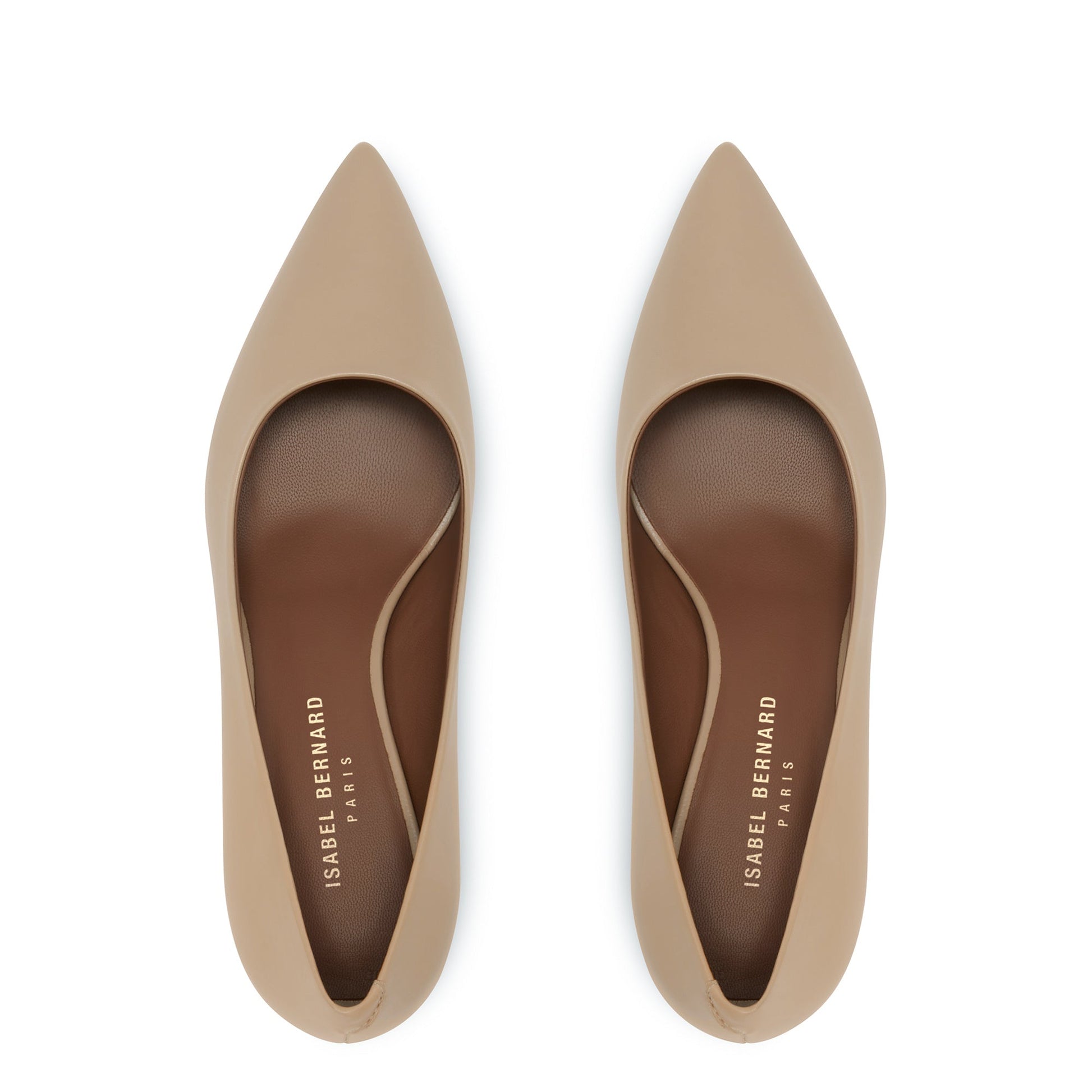 Vendôme Loraine beige calfskin leather pumps -  - Isabel Bernard