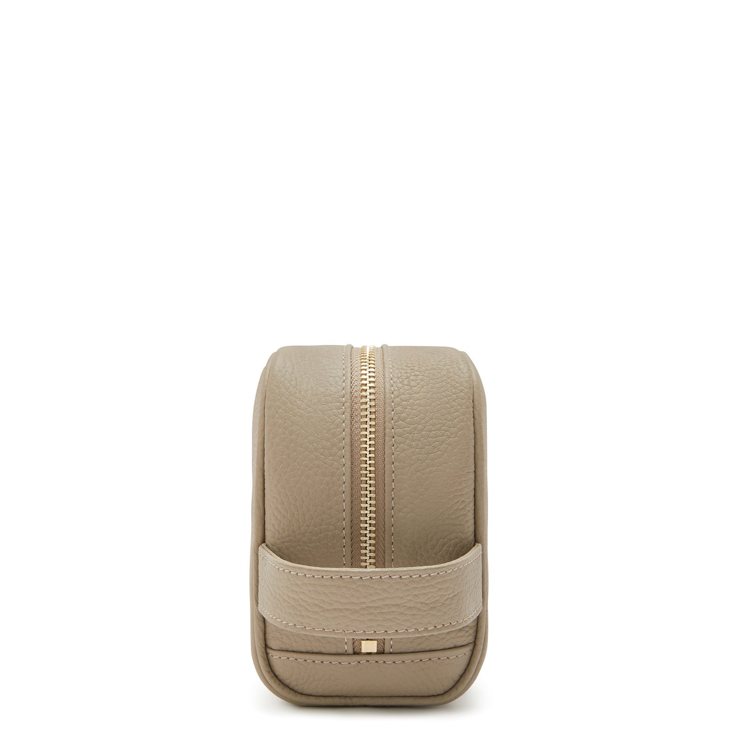 Honoré Blaize taupe calfskin leather toiletry bag -  - Isabel Bernard